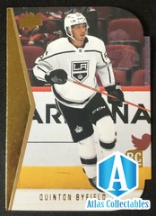 2021-22 UD SERIES 1 QUINTON BYFIELD Gold ROOKIE DIE-CUTS RC #RDT-1